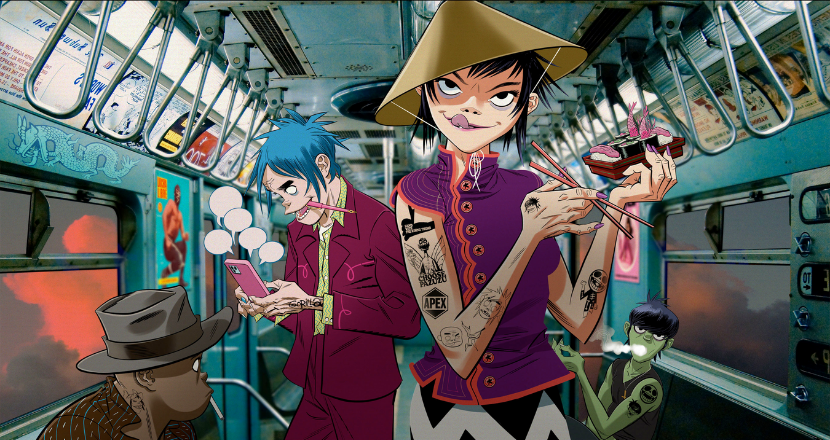 Gorillaz x Inkbox